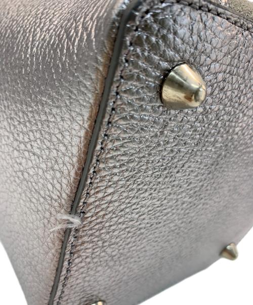AULENTTI（オウレンティ）AULENTTI (オウレンティ) AULENTTI　ハンドバッグ シルバーカラーの古着・服飾アイテム