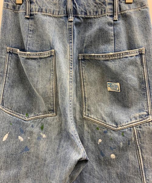 Liberaiders（リベレイダース）Liberaiders (リベレイダース) Liberaiders　ベイカーデニムサルエルパンツ　　デニムパンツ インディゴ サイズ:不明の古着・服飾アイテム