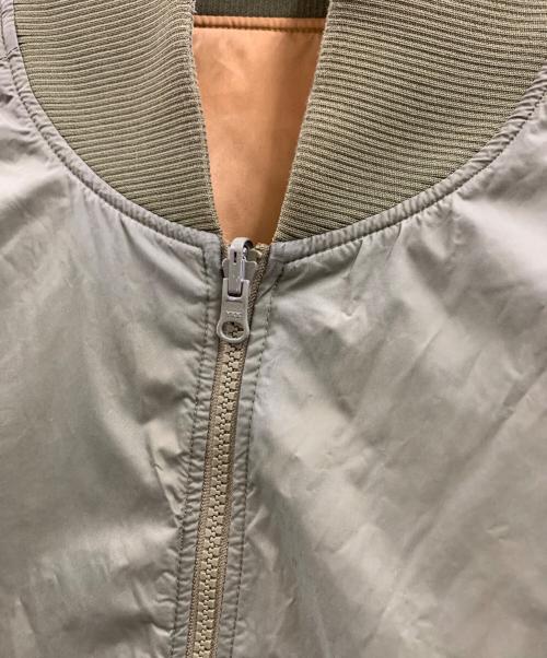 ballaholic（ボーラホリック）ballaholic (ボーラホリック) MA-1ジャケット オリーブ×ブラウン サイズ:Lの古着・服飾アイテム