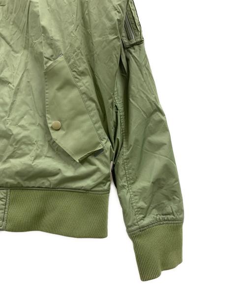 ballaholic（ボーラホリック）ballaholic (ボーラホリック) MA-1ジャケット オリーブ×ブラウン サイズ:Lの古着・服飾アイテム