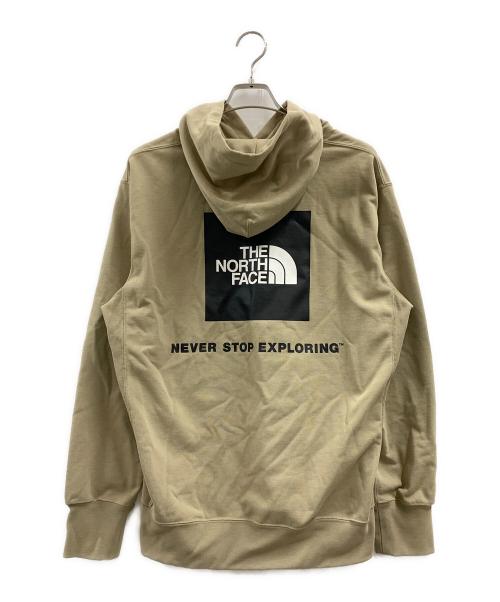 THE NORTH FACE（ザ ノース フェイス）THE NORTH FACE (ザ ノース フェイス) バックスクエアロゴフーディ ブラウン サイズ:XLの古着・服飾アイテム