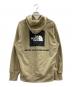 THE NORTH FACE (ザ ノース フェイス) バックスクエアロゴフーディ ブラウン サイズ:XL：5000円