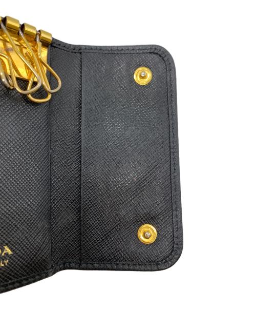 PRADA（プラダ）PRADA (プラダ) 6連キーケース ブラックの古着・服飾アイテム