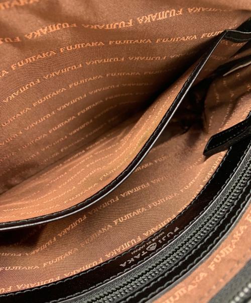 FUJITAKA（フジタカ）FUJITAKA (フジタカ) FUJITAKA　ショルダーバッグ ブラックの古着・服飾アイテム