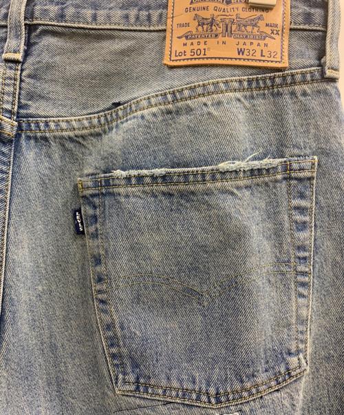LEVI'S（リーバイス）LEVI'S (リーバイス) ダメージデニムパンツ インディゴ サイズ:W32の古着・服飾アイテム