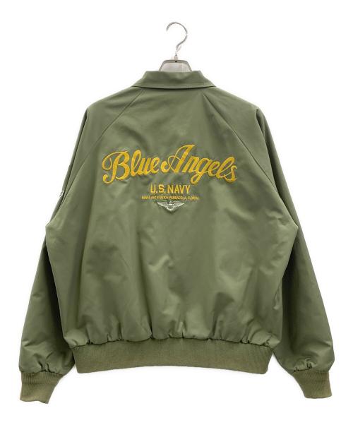 AVIREX（アヴィレックス）AVIREX (アヴィレックス) USN UTILITY JACKET カーキ サイズ:XLの古着・服飾アイテム