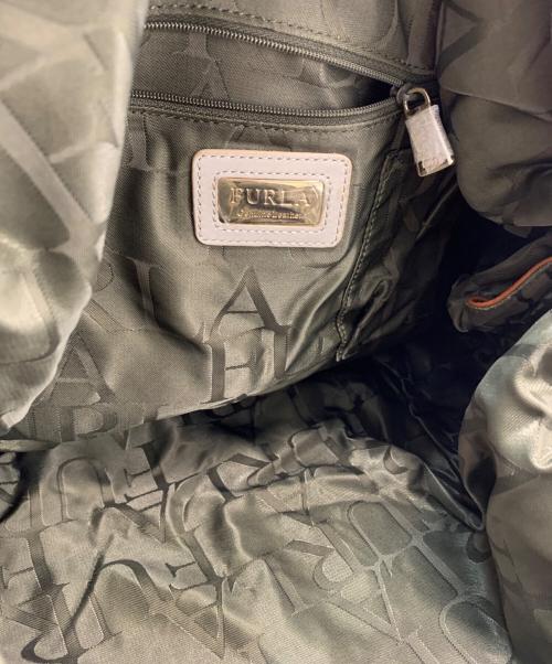 FURLA（フルラ）FURLA (フルラ) FURLA　ハンドバッグ アイボリーの古着・服飾アイテム