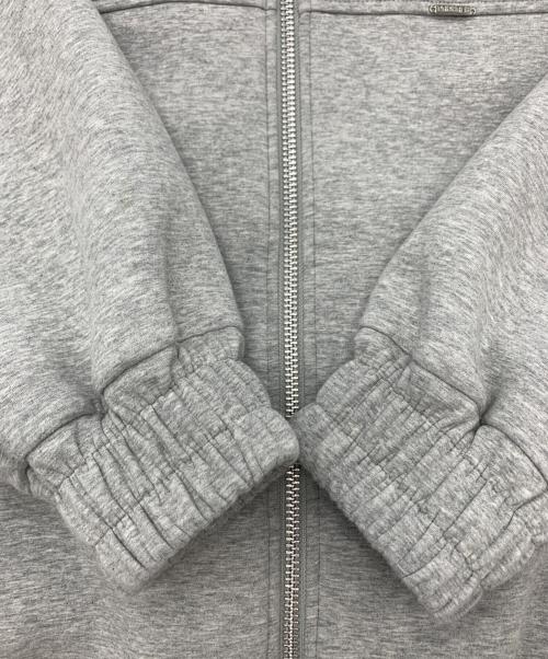 JEANASIS（ジーナシス）JEANASIS (ジーナシス) ジップパーカー グレー サイズ:FREEの古着・服飾アイテム