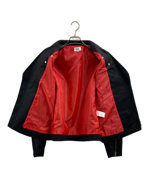 Dickies（ディッキーズ）Dickies (ディッキーズ) ダブルライダースジャケット ブラック サイズ:Lの古着・服飾アイテム