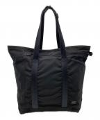 PORTERポーター）の古着「PORTER　トートバッグ」｜ブラック