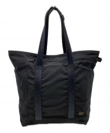 PORTER（ポーター）の古着「PORTER　トートバッグ」｜ブラック