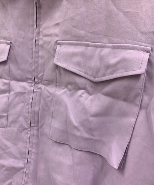 SOFTHYPHEN（ソフトハイフン）SOFTHYPHEN (ソフトハイフン) ジップジャケット パープル サイズ:Lの古着・服飾アイテム