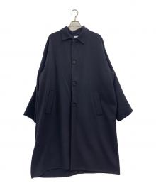 ORCIVAL（オーシバル）の古着「ステンカラーコート」｜ブラック