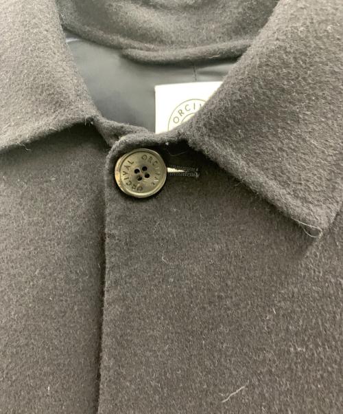 ORCIVAL（オーシバル）ORCIVAL (オーシバル) ステンカラーコート ブラック サイズ:5の古着・服飾アイテム