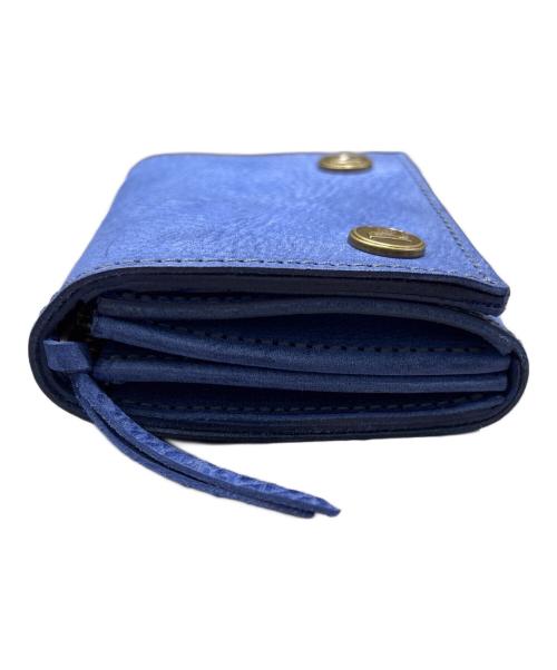 ROTAR（ローター）ROTAR (ローター) 2つ折り財布 ブルーの古着・服飾アイテム