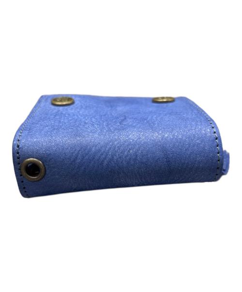 ROTAR（ローター）ROTAR (ローター) 2つ折り財布 ブルーの古着・服飾アイテム