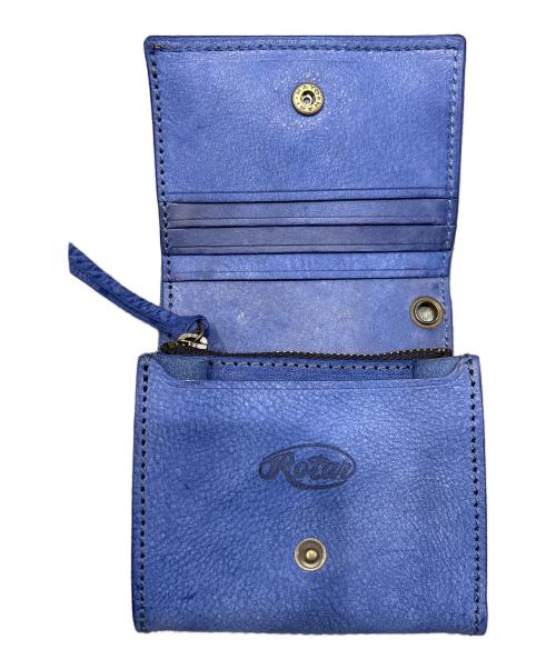 ROTAR（ローター）ROTAR (ローター) 2つ折り財布 ブルーの古着・服飾アイテム