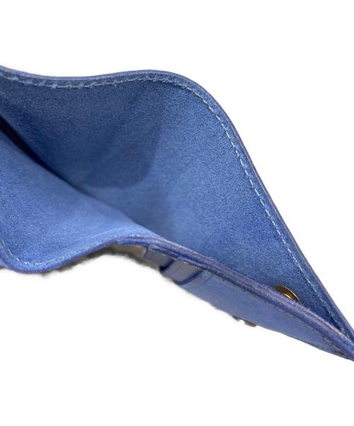 ROTAR（ローター）ROTAR (ローター) 2つ折り財布 ブルーの古着・服飾アイテム