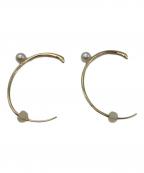 STAR JEWELRYスタージュエリー）の古着「パールフープピアス」