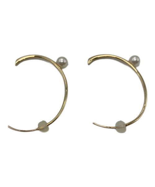 STAR JEWELRY（スタージュエリー）STAR JEWELRY (スタージュエリー) パールフープピアスの古着・服飾アイテム