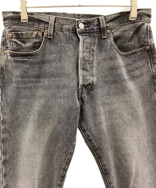 LEVI'S（リーバイス）LEVI'S (リーバイス) LEVI'S　	USA製 ボタンフライ　　501デニムパンツ ブラック サイズ:W33（83.5㎝）の古着・服飾アイテム