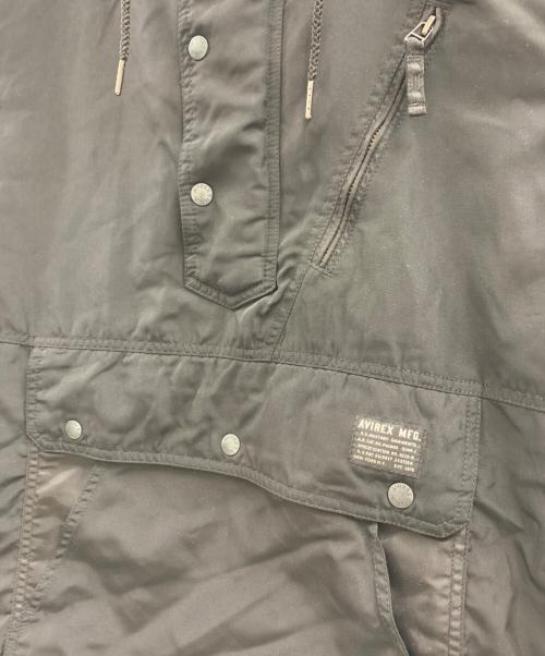 AVIREX（アヴィレックス）AVIREX (アヴィレックス) アノラックパーカー ブラック サイズ:Lの古着・服飾アイテム