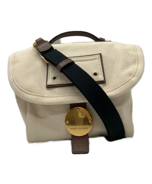 MARC JACOBS（マークジェイコブス）MARC JACOBS (マークジェイコブス) ショルダーバッグ ベージュ×ブラウンの古着・服飾アイテム