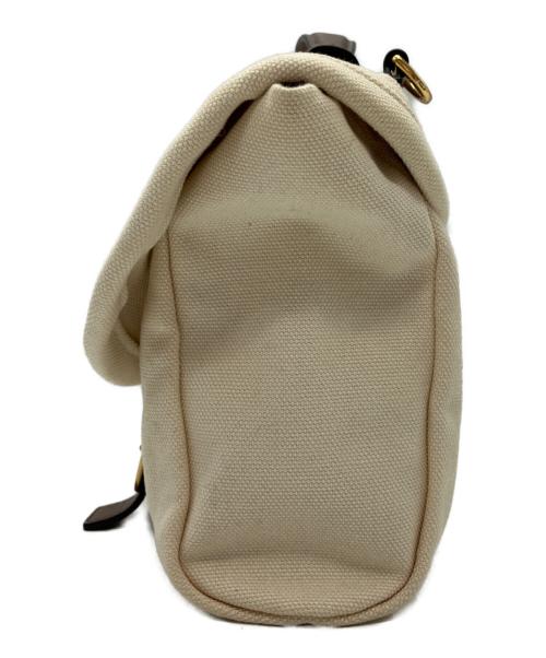 MARC JACOBS（マークジェイコブス）MARC JACOBS (マークジェイコブス) ショルダーバッグ ベージュ×ブラウンの古着・服飾アイテム