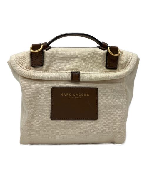 MARC JACOBS（マークジェイコブス）MARC JACOBS (マークジェイコブス) ショルダーバッグ ベージュ×ブラウンの古着・服飾アイテム