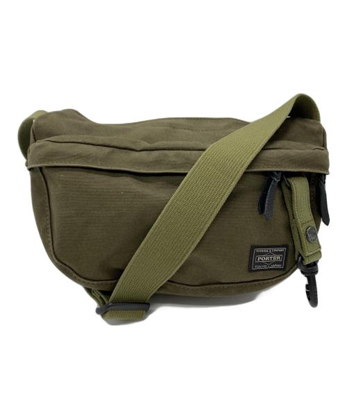 PORTER（ポーター）PORTER (ポーター) PORTER	BEAT　ショルダーバッグ グリーンの古着・服飾アイテム