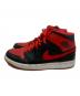 NIKE (ナイキ) NIKE　Air Jordan 1 Mid　スニーカー ブラック×レッド サイズ:27cm：10000円