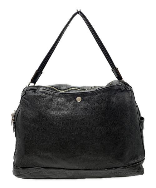 aniary（アニアリ）aniary (アニアリ) aniary　レザーショルダーバッグ ブラックの古着・服飾アイテム