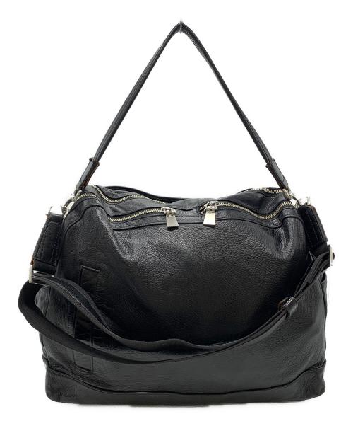 aniary（アニアリ）aniary (アニアリ) aniary　レザーショルダーバッグ ブラックの古着・服飾アイテム