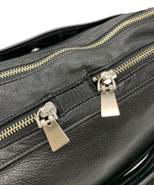 aniary（アニアリ）aniary (アニアリ) aniary　レザーショルダーバッグ ブラックの古着・服飾アイテム