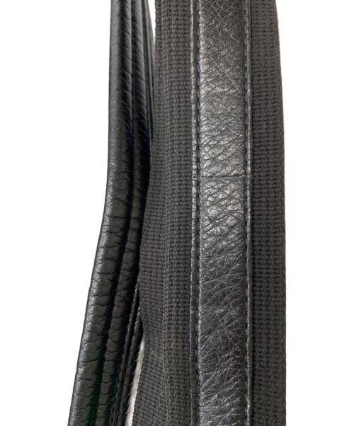 aniary（アニアリ）aniary (アニアリ) aniary　レザーショルダーバッグ ブラックの古着・服飾アイテム