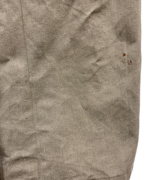 French Army（フランス軍）French Army (フランス軍) French Army　M-35モーターサイクルコート　　ミリタリーコート カーキ サイズ:2の古着・服飾アイテム