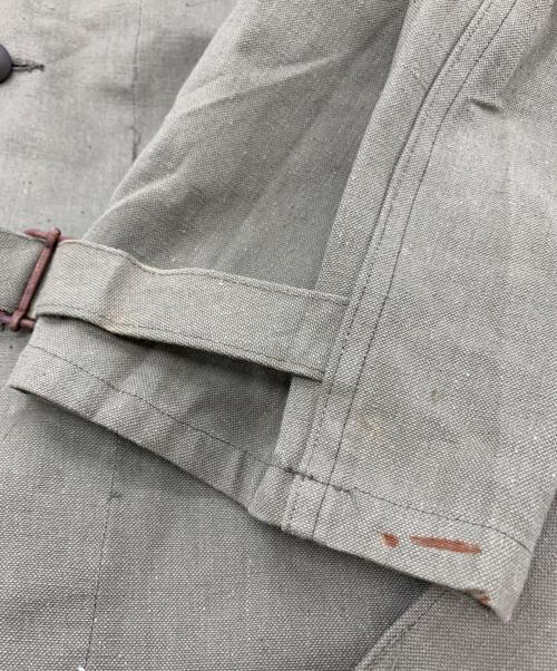 French Army（フランス軍）French Army (フランス軍) French Army　M-35モーターサイクルコート　　ミリタリーコート カーキ サイズ:2の古着・服飾アイテム