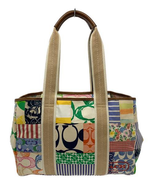 COACH（コーチ）COACH (コーチ) COACH　ハンドバッグ ホワイトの古着・服飾アイテム