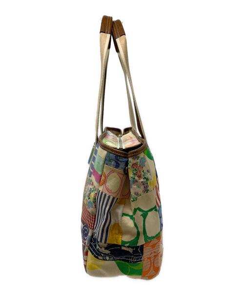 COACH（コーチ）COACH (コーチ) COACH　ハンドバッグ ホワイトの古着・服飾アイテム