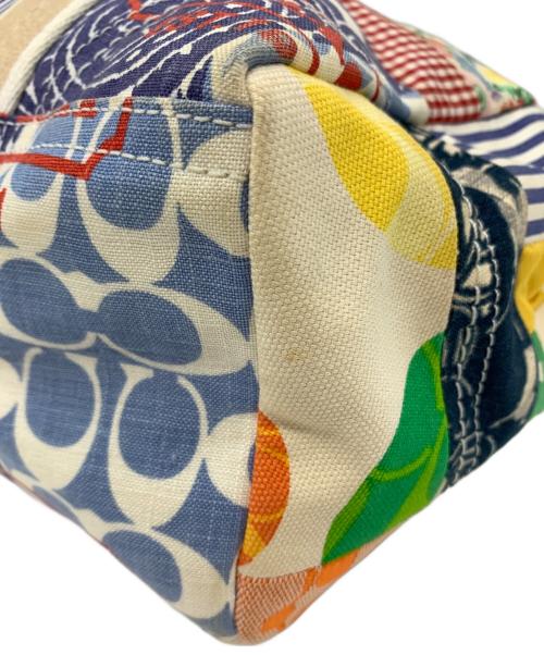 COACH（コーチ）COACH (コーチ) COACH　ハンドバッグ ホワイトの古着・服飾アイテム