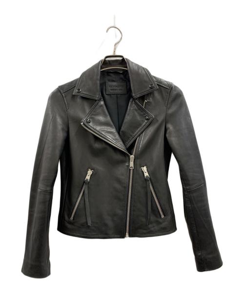 ALL SAINTS（オールセインツ）ALL SAINTS (オールセインツ) BIKER DALBY ブラック サイズ:4の古着・服飾アイテム