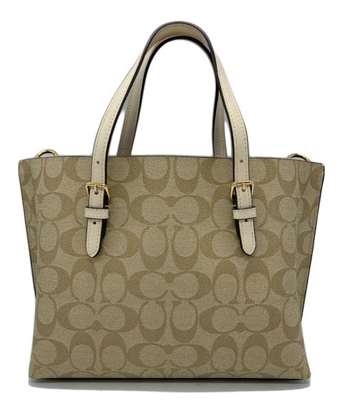 COACH（コーチ）COACH (コーチ) COACH　2WAYバッグ ベージュの古着・服飾アイテム