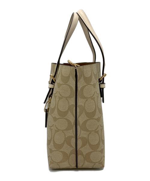 COACH（コーチ）COACH (コーチ) COACH　2WAYバッグ ベージュの古着・服飾アイテム