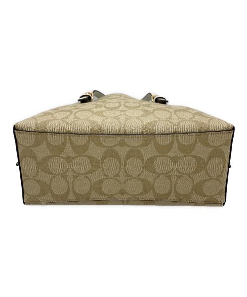 COACH（コーチ）COACH (コーチ) COACH　2WAYバッグ ベージュの古着・服飾アイテム