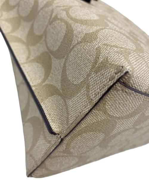 COACH（コーチ）COACH (コーチ) COACH　2WAYバッグ ベージュの古着・服飾アイテム