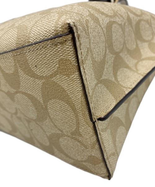 COACH（コーチ）COACH (コーチ) COACH　2WAYバッグ ベージュの古着・服飾アイテム