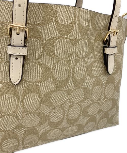 COACH（コーチ）COACH (コーチ) COACH　2WAYバッグ ベージュの古着・服飾アイテム