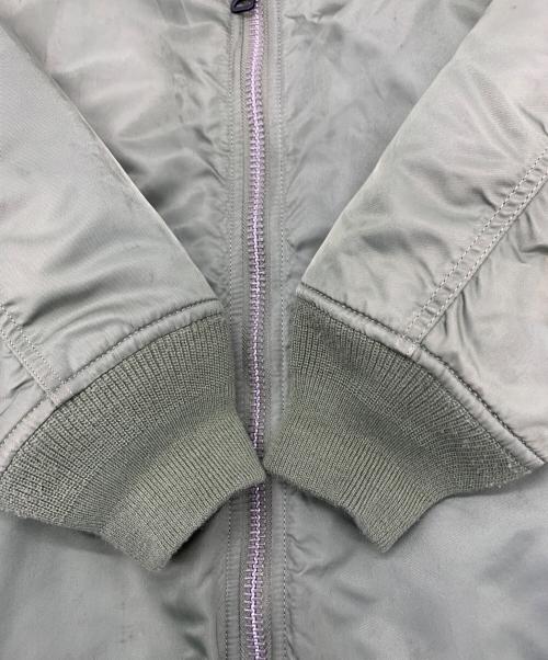 ALPHA（アルファ）ALPHA (アルファ) MA-1ジャケット オリーブ サイズ:Lの古着・服飾アイテム