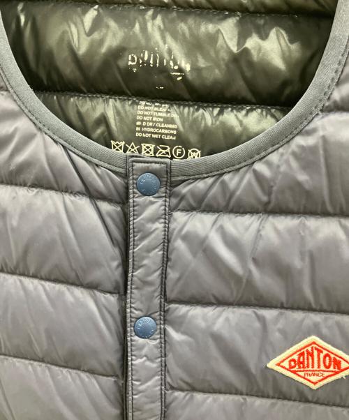 DANTON（ダントン）DANTON (ダントン) ダウンベスト ネイビー サイズ:40の古着・服飾アイテム