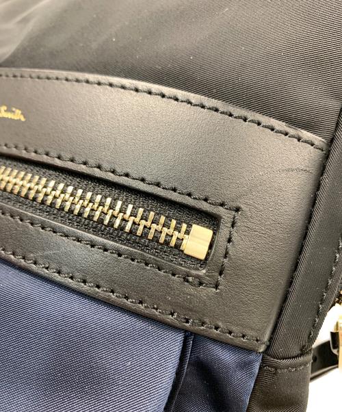 PAUL SMITH（ポールスミス）Paul Smith (ポールスミス) Paul Smith　ボディバッグ ネイビー×ブラックの古着・服飾アイテム